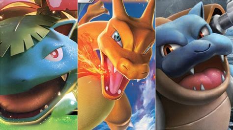 blastoise charizard venusaur.